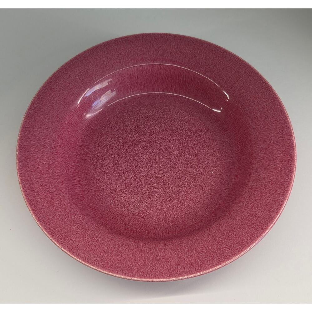 Metlox Poppytrail Old Rose Pink Plate 8.5" Vintage Chips Crack AS IS
